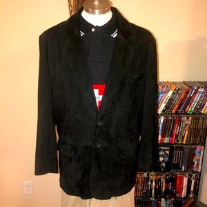 RoundTree & Yorke Goat Suede Coat